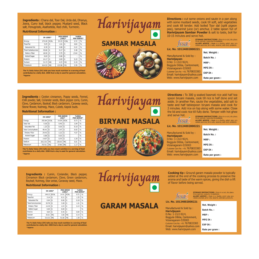 Spice Mix Combo